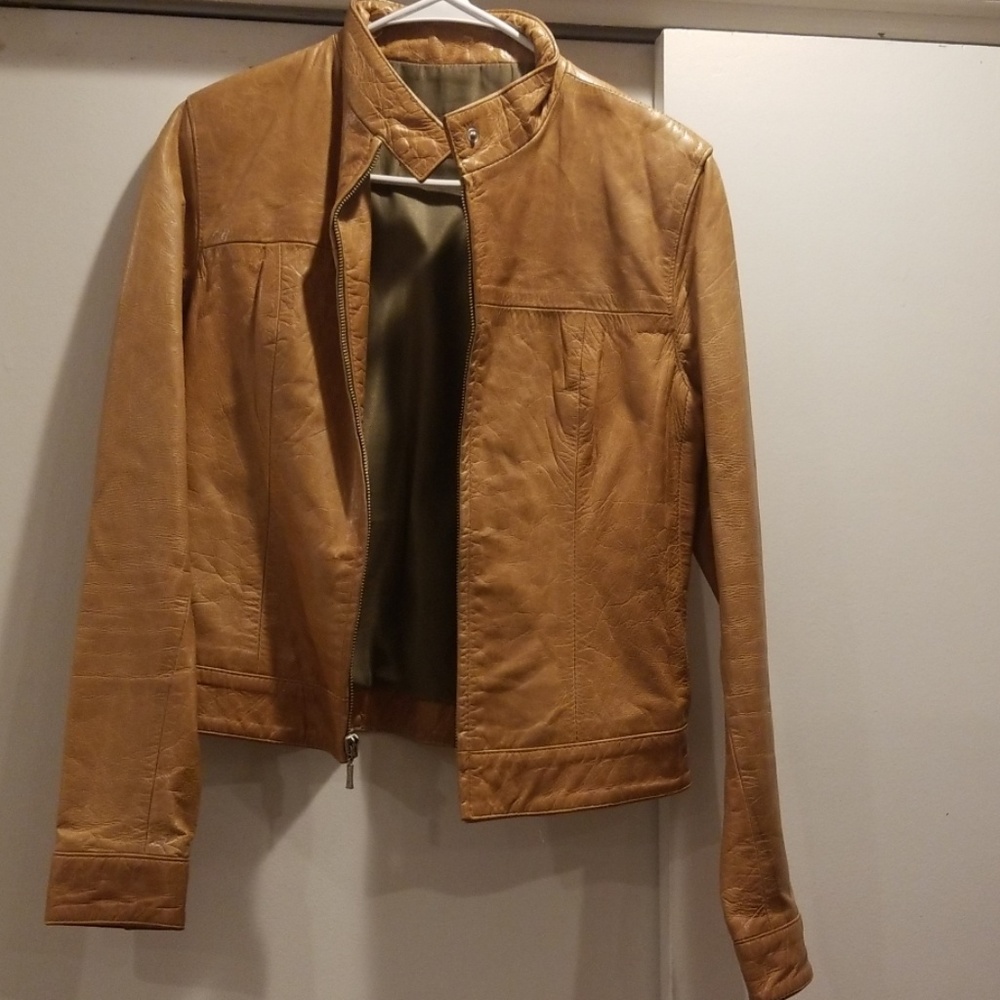 Leather jacket